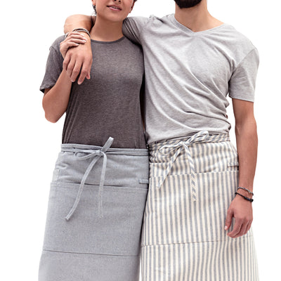 80% Upcycled Cotton Bistro Apron