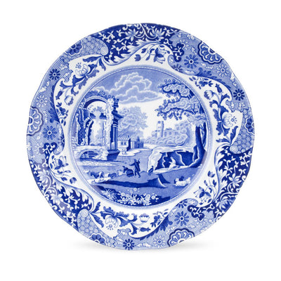 Spode Blue Italian Luncheon Plates - Set of 4