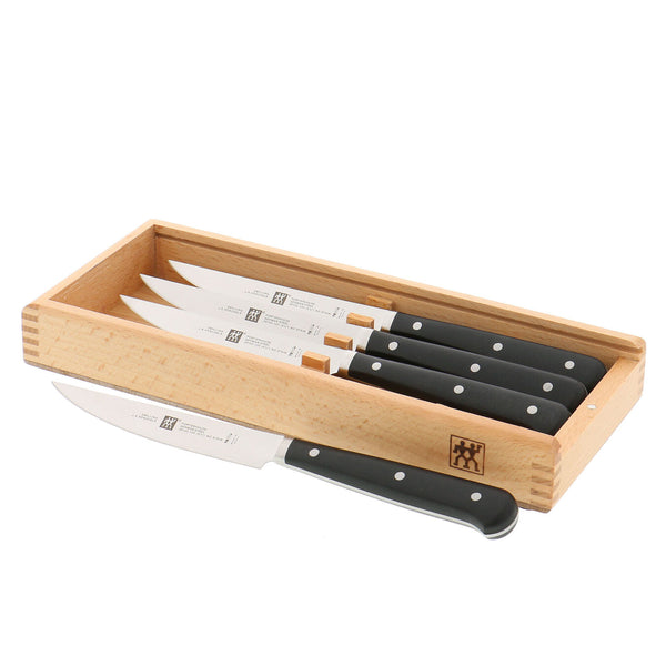 ZWILLING Porterhouse Stainless Steel 8-pc Steak Knife Set with