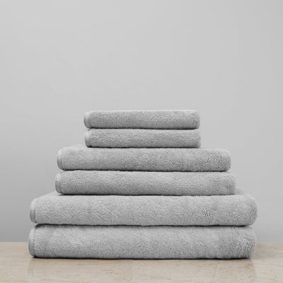 Classic Organic Cotton 6 Pc Bath Towel Set