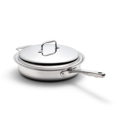 Stainless Steel Sauté Pan with Cover