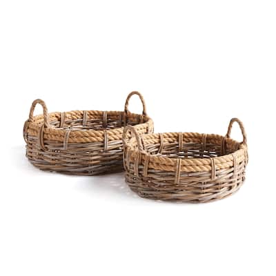 Sonoma Low Baskets- Set of 2