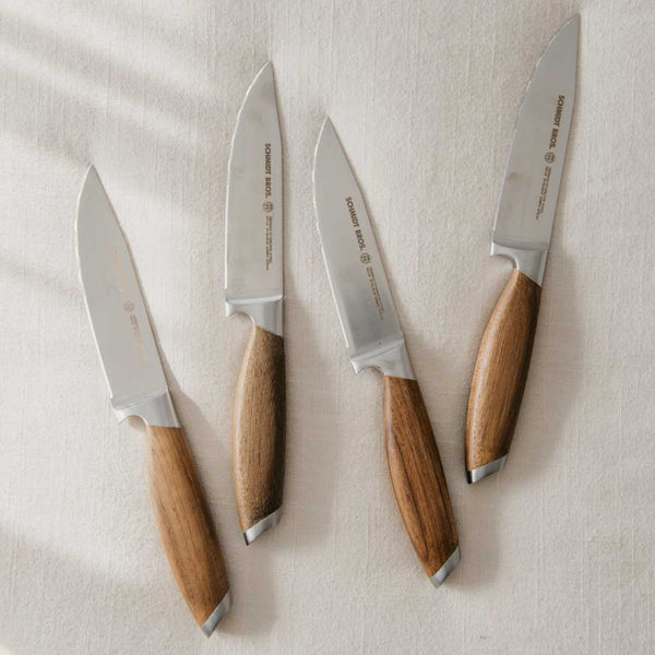 Zebra Wood Jumbo Steak Knife - Set of 4 – Everlastly