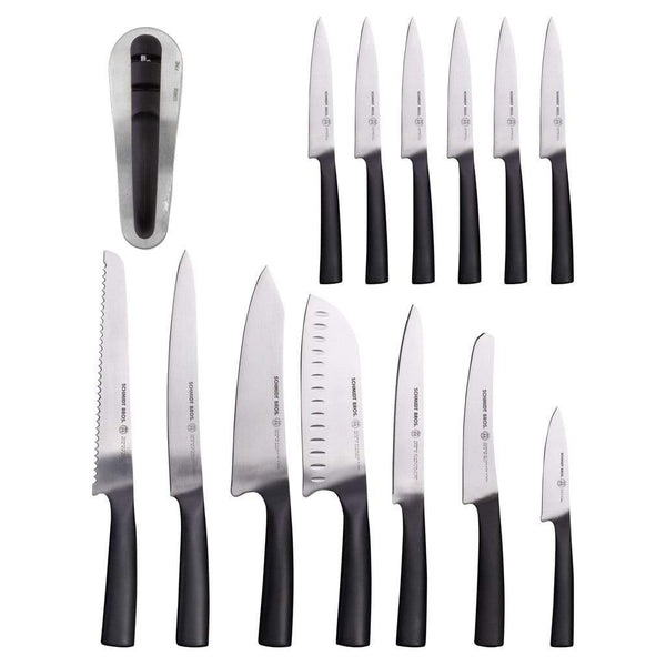 Graphite 20-Piece Self-Sharpening Knife Block Set – Everlastly