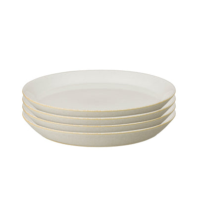 Impression Cream Medium Plates - Set of 4