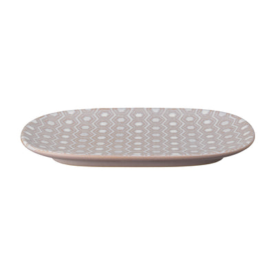 Impression Pink Accent Medium Oblong Platter