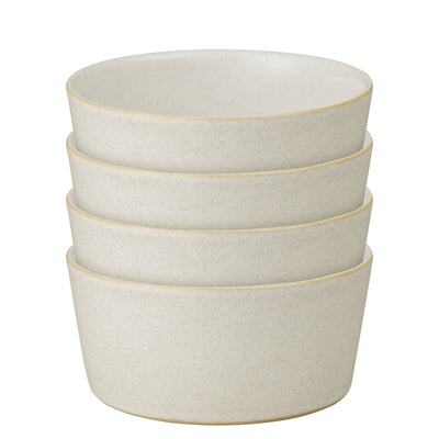 Impression Cream Straight Bowls - Set of 4