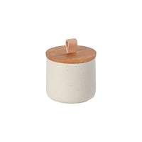Pacifica Small Canister with Oak Wood Lid
