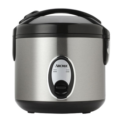 Stainless Steel 4-Cup (Cooked) Cool-Touch Rice Cooker