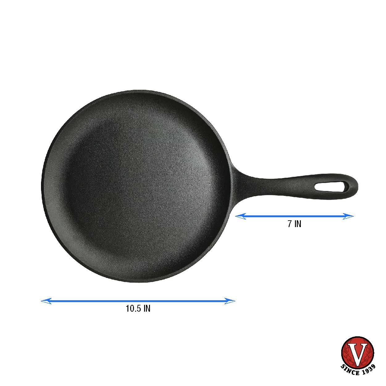 Cast Iron Griddle and Crepe Pan – Everlastly