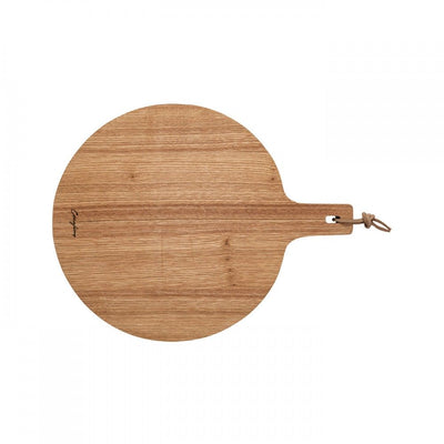 Oak Wood Round Cutting & Serving Board