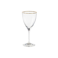 Sensa Wine Glass with Golden Rim