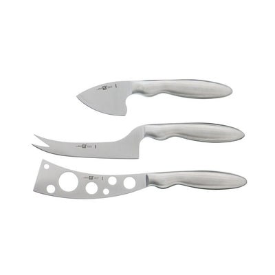 3-Piece Stainless Steel Cheese Knife Set