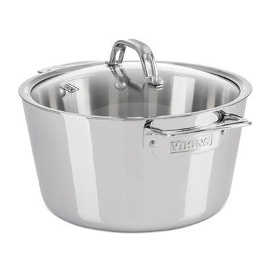 Contemporary Stainless Steel 5 Qt. Dutch Oven