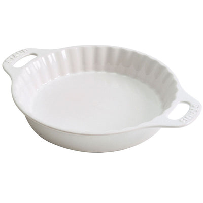 Porcelain-Enameled Pie Dish