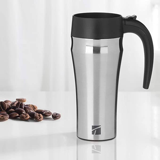 Mainstays Matte Black 16oz Stainless Steel Double Wall Insulated