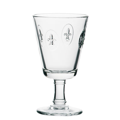 Fleur de Lys Wine Glass - Set of 6