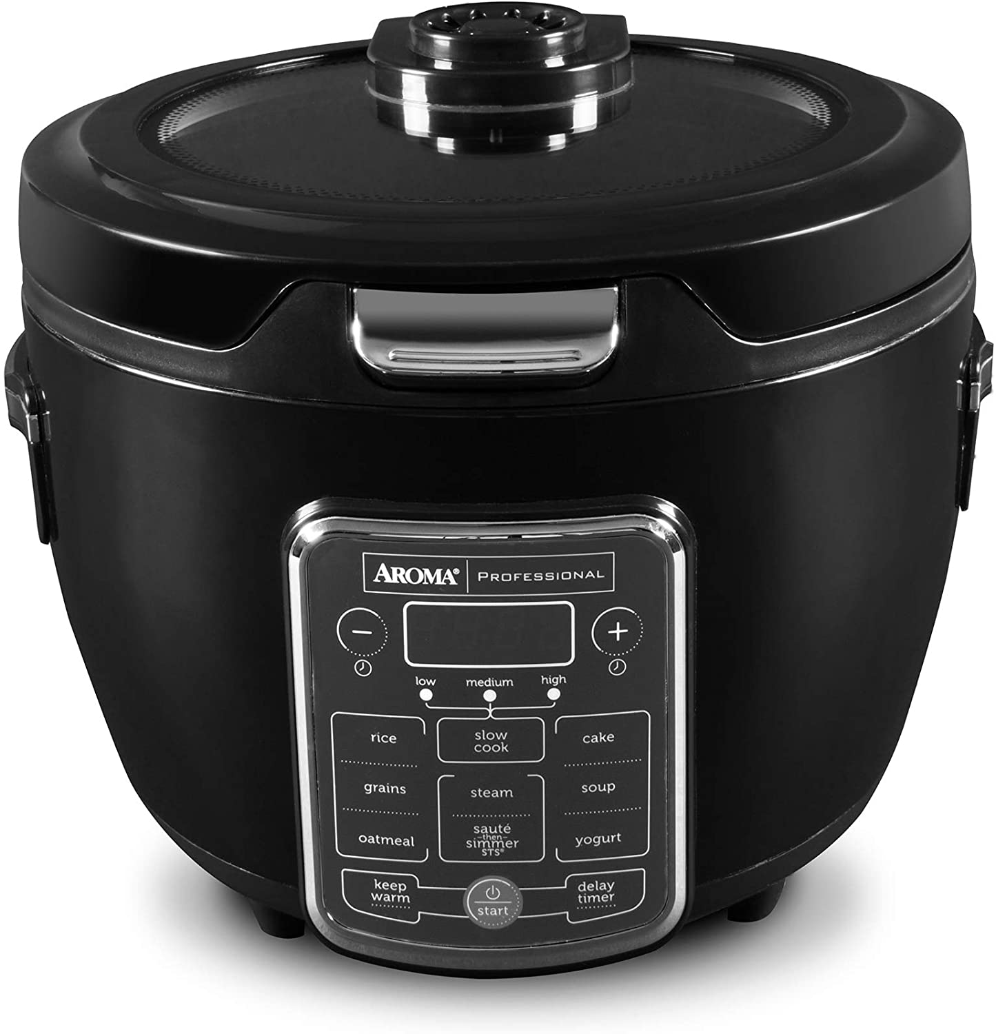 Aroma Professional Plus Rice Cooker, Food Steamer & Slow Cooker, 20 Cups