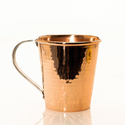 Copper Moscow Mule Mug with Stainless Steel Handle