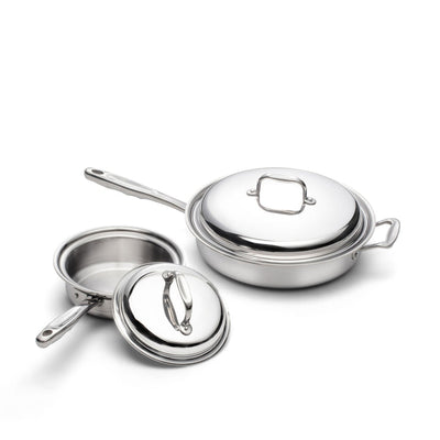 The Essentials 2-Piece Stainless Steel Cookware Set