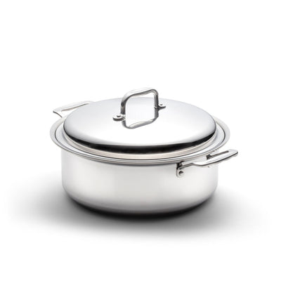 Medium Stainless Steel Stock Pot with Cover