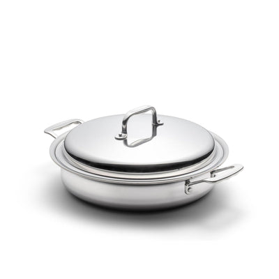 Stainless Steel Sauté Pan with Side Handles
