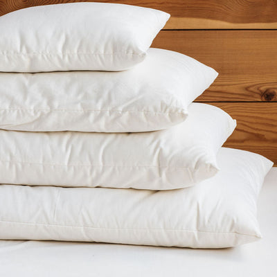 Organic Cotton & Eco-Wool Bed Pillow