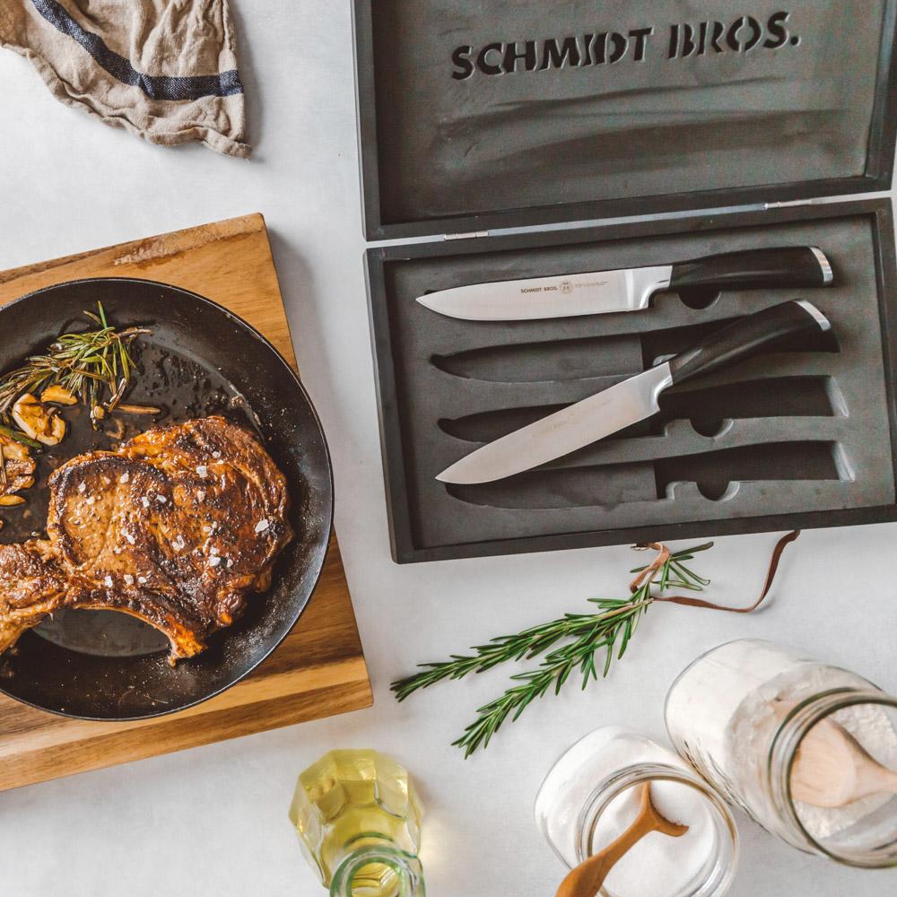 schmidt Bros, Kitchen, Cuisinart Elite Series German Steel Blades 5 Piece  Stainless Steel Knife Set New