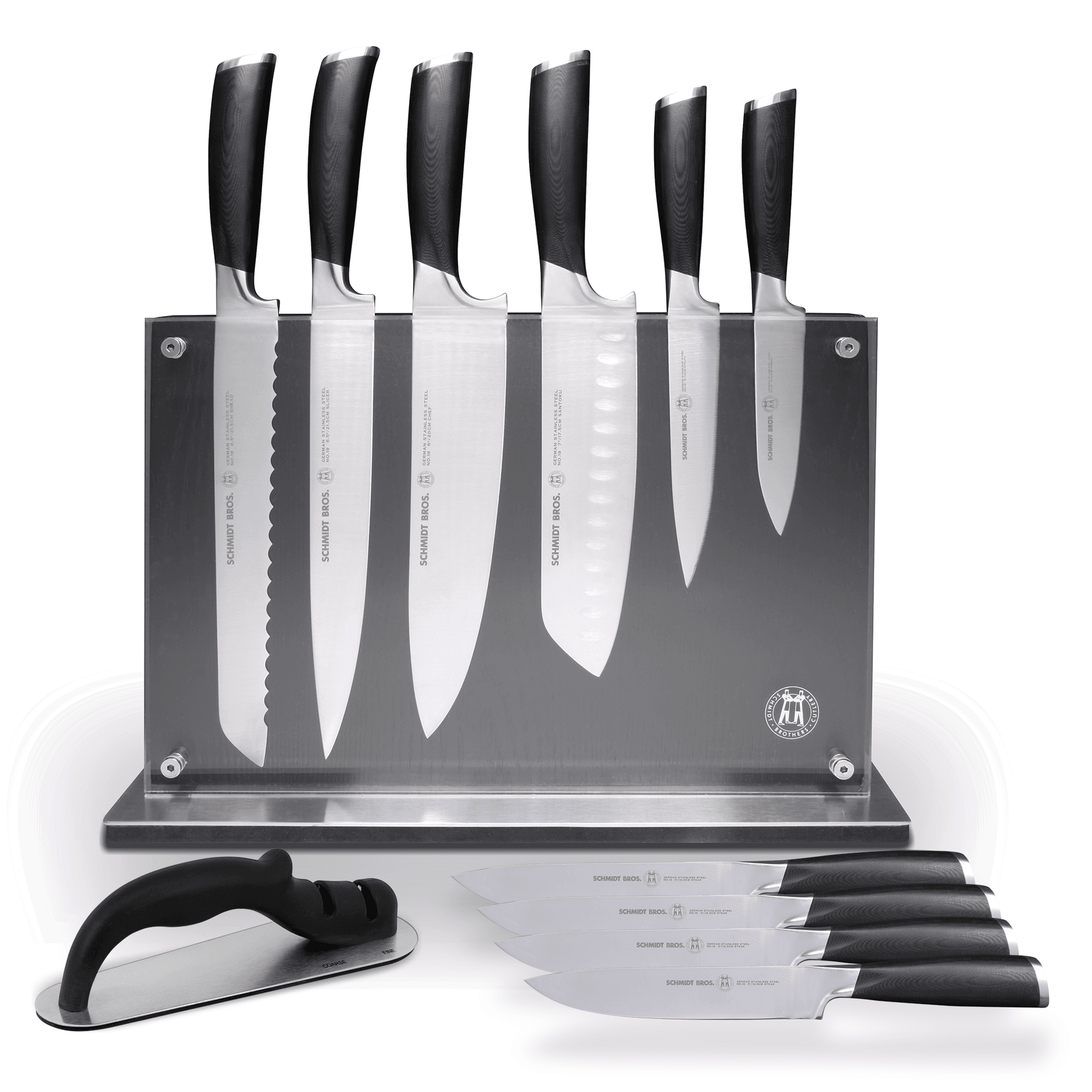 Zwilling Professional S 16-pc Knife Set with 17.5 Stainless Magnetic Knife Bar