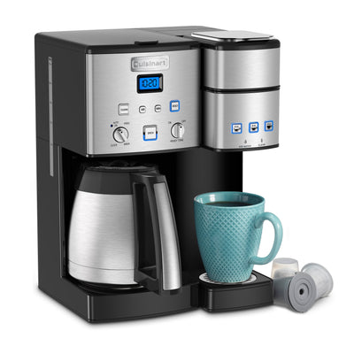 Grind and Brew 10-Cup & Single-Serve Coffeemaker