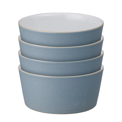 Impression Blue Straight Bowls - Set of 4