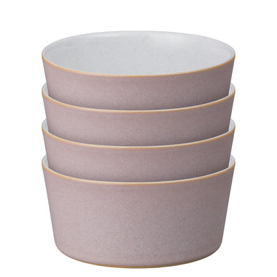 Impression Pink Straight Bowls - Set of 4