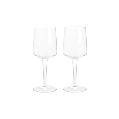 Natural Canvas Red Wine Glasses - Set of 2
